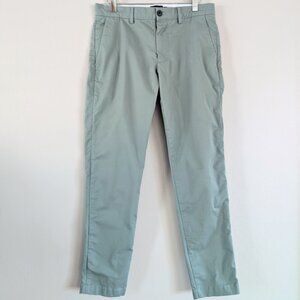 Club Monaco Connor Slim Fit Men Sage Green Chino Pants 29/30 Office Business